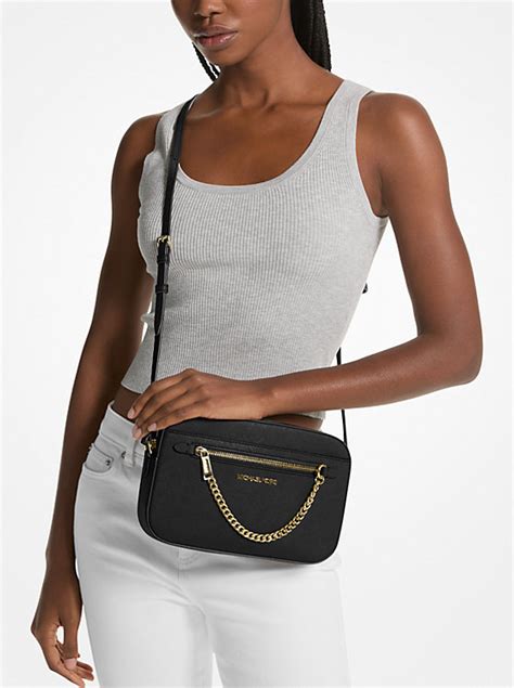 large crossbody bag michael kors|Michael Kors large jet set.